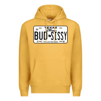 Mustard country love gilley's bud n sissy texas cowboy license gift raglan bas Premium Hoodie - Craftify