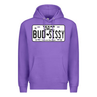 Purple country love gilley's bud n sissy texas cowboy license gift raglan bas Premium Hoodie - Craftify