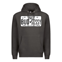 Smoke country love gilley's bud n sissy texas cowboy license gift raglan bas Premium Hoodie - Craftify