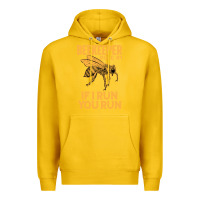 Lemon bee beekeeper if i run you run bumble bee humour 449 hive beekeeping Premium Hoodie - Craftify