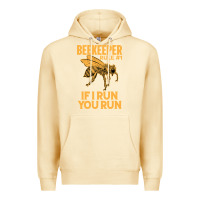 Pina Colada bee beekeeper if i run you run bumble bee humour 449 hive beekeeping Premium Hoodie - Craftify