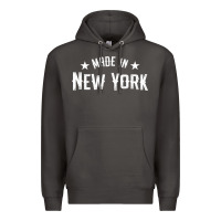 Smoke Made In New York NY City NYC New Yorker My Home State Pride Premium T- Premium Hoodie - Craftify
