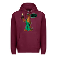Burgundy willys wonderland Premium Hoodie - trangStudio