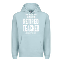 Blue Mist Retired Teacher Premium Hoodie - Craftify
