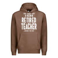 Chestnut Retired Teacher Premium Hoodie - Craftify