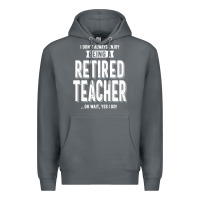 Rock Retired Teacher Premium Hoodie - Craftify