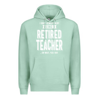 Seafoam Retired Teacher Premium Hoodie - Craftify