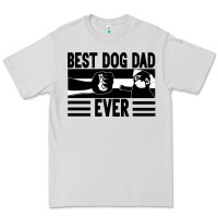 Dove Grey Best dog dad ever Premium Tee - Bettercallsaul