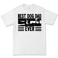 White Best dog dad ever Premium Tee - Bettercallsaul
