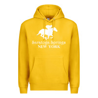 Lemon Saratoga Springs New York Horse Racing Jockey Premium Hoodie - Craftify