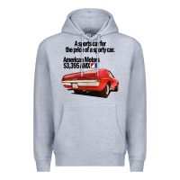 Heather Grey AMC AMX Premium Hoodie - Craftify