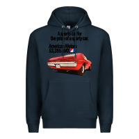 Navy AMC AMX Premium Hoodie - Craftify