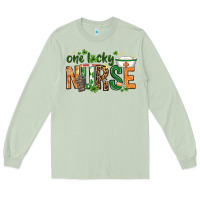 Matcha One lucky Nurse with elements St. Patricks Day Long Sleeve Tee - HowdyJamesFarm
