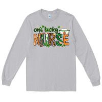 Moon Dust One lucky Nurse with elements St. Patricks Day Long Sleeve Tee - HowdyJamesFarm