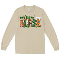 Mushroom One lucky Nurse with elements St. Patricks Day Long Sleeve Tee - HowdyJamesFarm