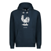 Navy FFF Two Stars Premium Hoodie - Craftify