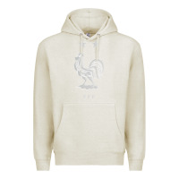 Oatmeal Heather FFF Two Stars Premium Hoodie - Craftify