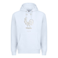 White FFF Two Stars Premium Hoodie - Craftify