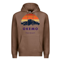Chestnut Okemo Vermont Skiing Snowboarding Hikers Gifts for VT Travel Premium Hoodie - InspiraDesign