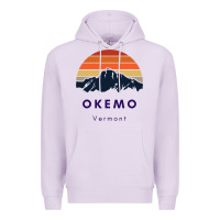 Lilac Okemo Vermont Skiing Snowboarding Hikers Gifts for VT Travel Premium Hoodie - InspiraDesign
