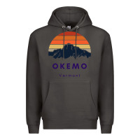 Smoke Okemo Vermont Skiing Snowboarding Hikers Gifts for VT Travel Premium Hoodie - InspiraDesign