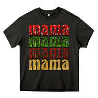 Asphalt Christmas mama Heavy Core Tee - BarkalooDesign