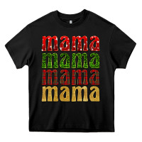 Black Christmas mama Heavy Core Tee - BarkalooDesign