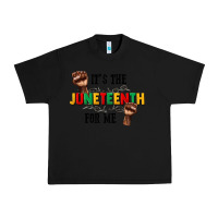 Black its the juneteenth for me Urban Heavy Tee - CowGirlArtShop
