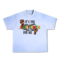 Grape Ice its the juneteenth for me Urban Heavy Tee - CowGirlArtShop
