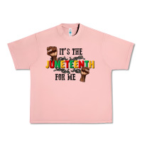 Salmon its the juneteenth for me Urban Heavy Tee - CowGirlArtShop