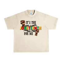 Sandshell its the juneteenth for me Urban Heavy Tee - CowGirlArtShop
