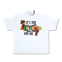 White its the juneteenth for me Urban Heavy Tee - CowGirlArtShop