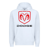 White ram trucks Premium Hoodie - InspiraDesign