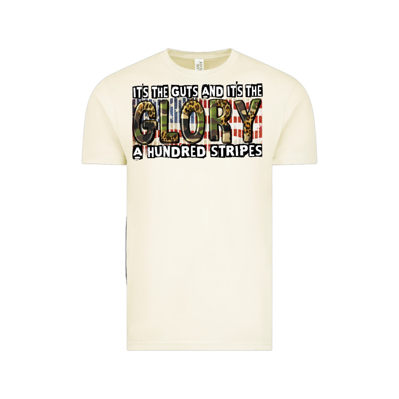 Its The Guts And Its The Glory A Hundred Stripes Vintage Tee by CowGirlArtShop | Teevron
