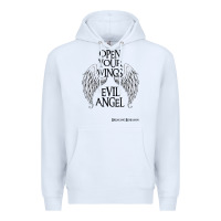 White BREAKING BENJAMIN Premium Hoodie - InspiraDesign