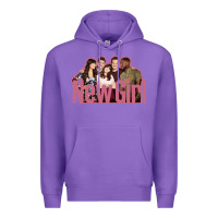Purple new girl tv series Premium Hoodie - InspiraDesign