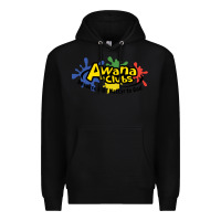 Black vintage awana clubs Premium Hoodie - InspiraDesign