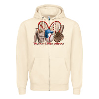 Sandshell take me out to the ballgame Zipper Hoodie - RacoonDesign