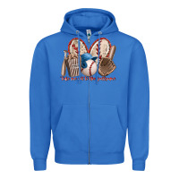 Take Me Out To The Ballgame Zipper Hoodie | Teevron