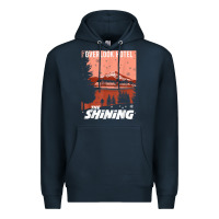 Navy the shining overlook ad t shirt Premium Hoodie - InspiraDesign