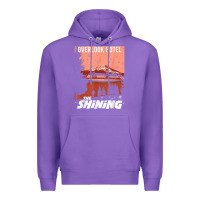 Purple the shining overlook ad t shirt Premium Hoodie - InspiraDesign