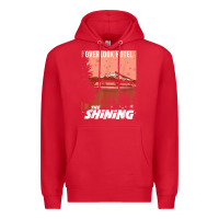 Red the shining overlook ad t shirt Premium Hoodie - InspiraDesign