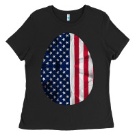 Black AMERICAN FLAG Ladies Tee - Bettercallsaul