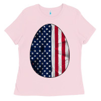 Bubblegum Pink AMERICAN FLAG Ladies Tee - Bettercallsaul