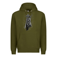 Army Green hunt showdown traitor's moon sweatshirt Premium Hoodie - InspiraDesign
