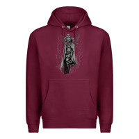 Burgundy hunt showdown traitor's moon sweatshirt Premium Hoodie - InspiraDesign