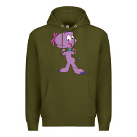 Army Green Widget the World Watcher gift Premium Hoodie - trangStudio