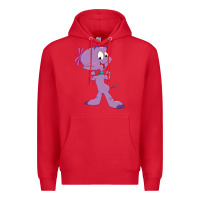 Red Widget the World Watcher gift Premium Hoodie - trangStudio