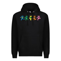 Black Jerrys Designer Bears Premium Hoodie - InspiraDesign