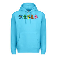 Ocean Blue Jerrys Designer Bears Premium Hoodie - InspiraDesign